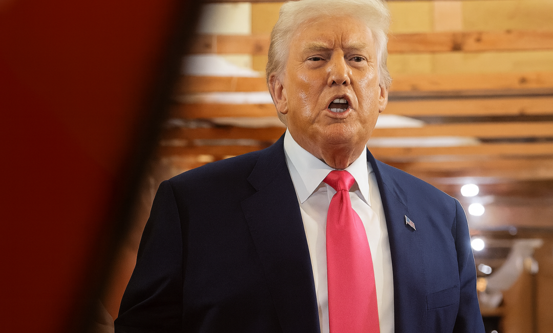 Trump Speaking with Intensity