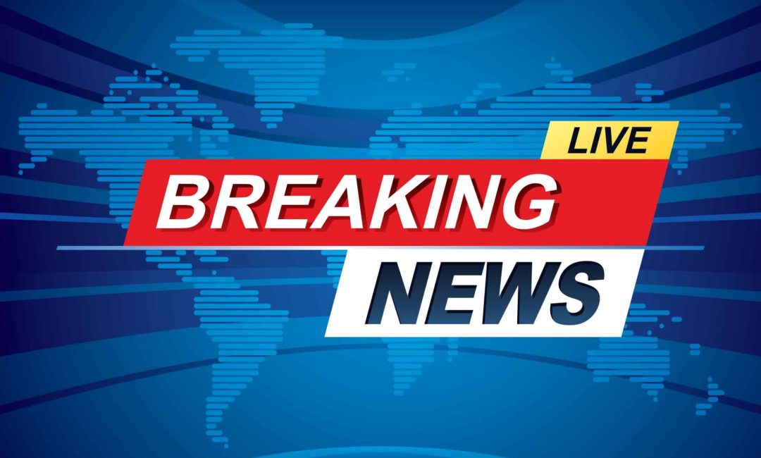 Breaking,News,With,World,Map,Background.,Vector